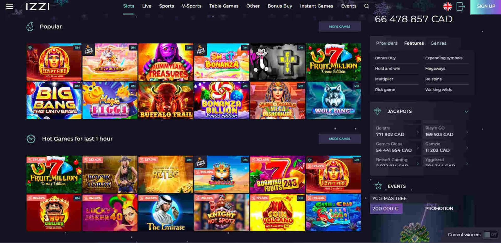 Casino betting online